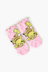 Pikachu Ankle Socks - Forever 21