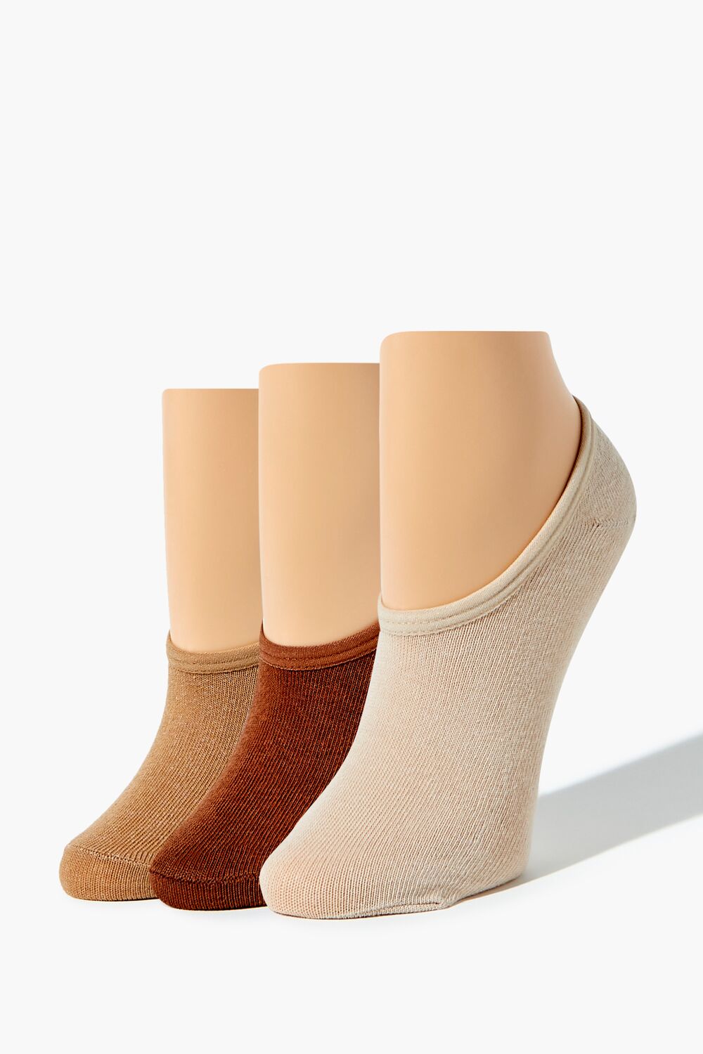 No-Show Sock Set - 3 Pack - Forever 21