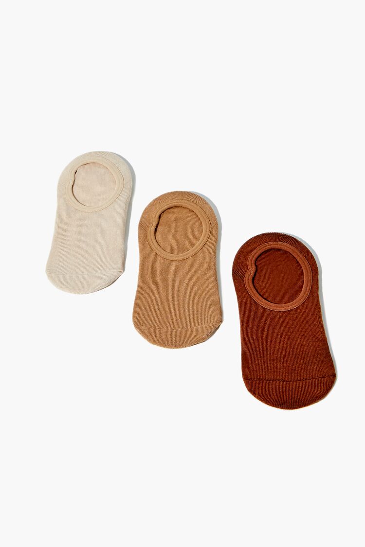 No-Show Sock Set - 3 Pack - Forever 21