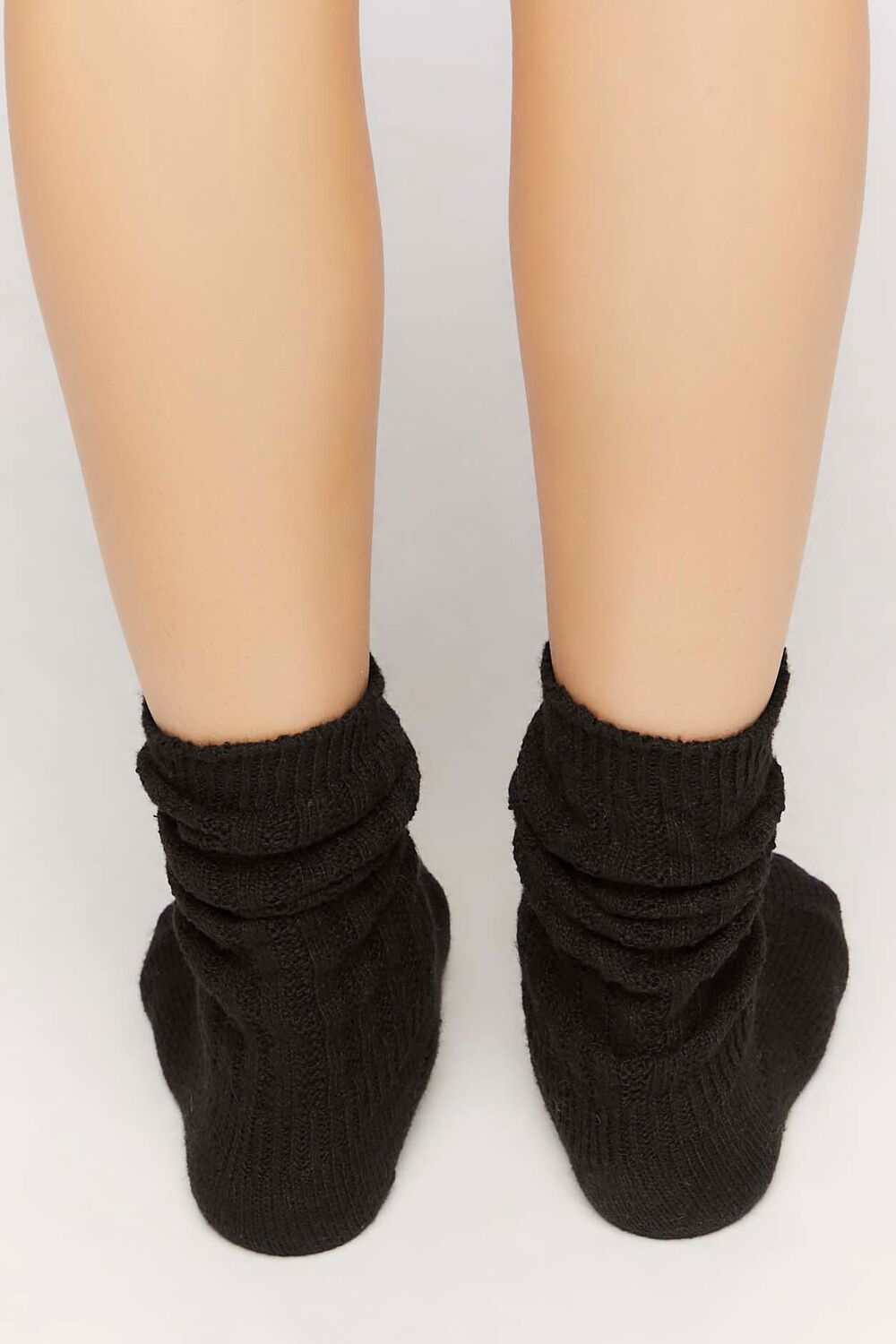 Ribbed Crew Socks - Forever 21