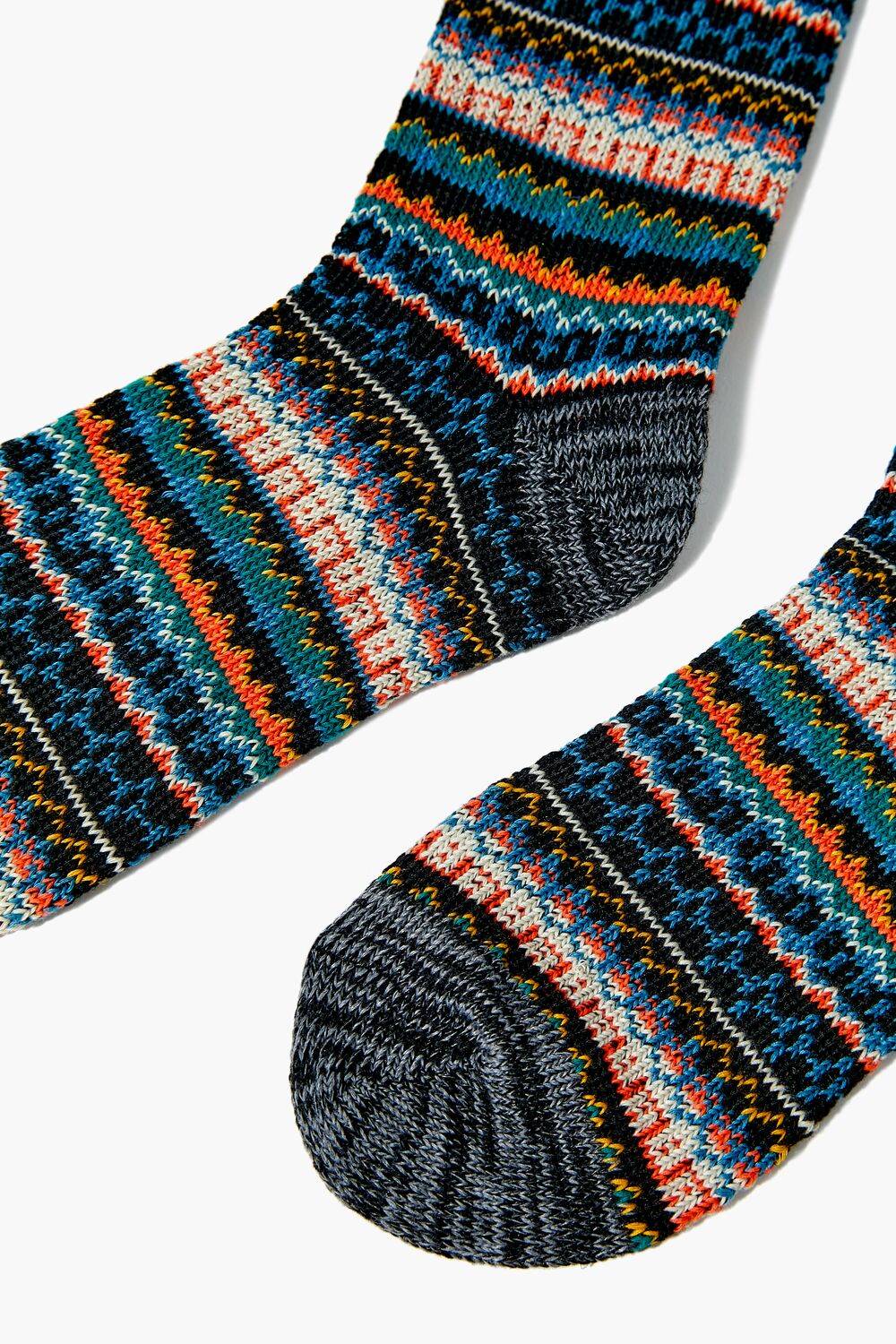 Fair Isle Crew Socks - Forever 21