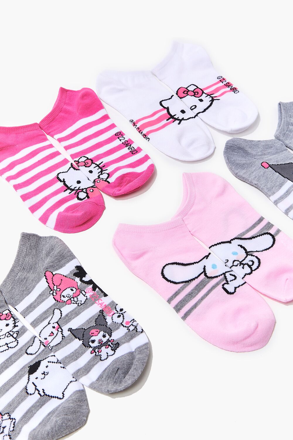 Hello Kitty & Friends Sock Set - 5 pack - Forever 21