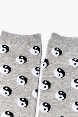 Yin Yang Ankle Socks - Forever 21