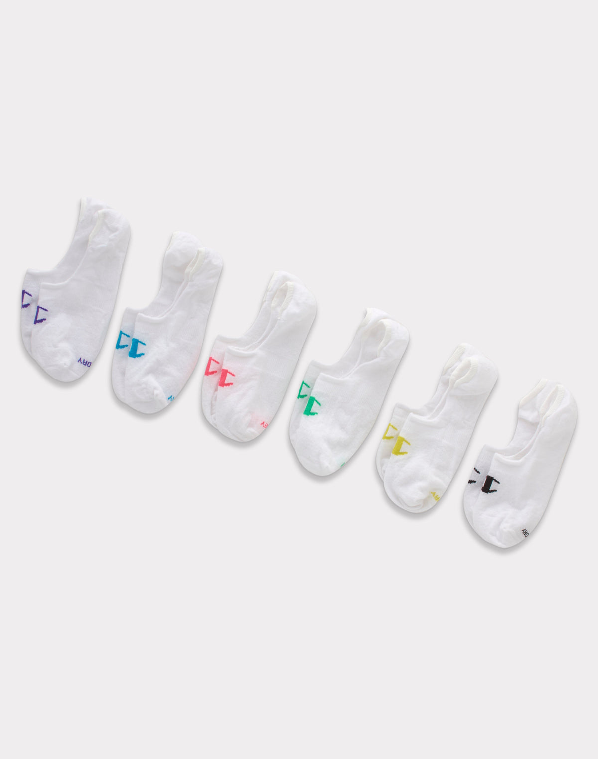 Champion Women's 6 Pack Invisible Liner Socks - Forever 21